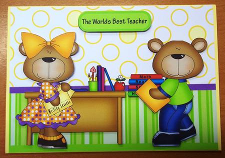 Teachers Card Front by Andrea Maloney