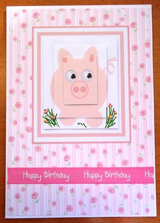 Cute Pig Pyramid Stacker Design Sheet by Andrea Maloney