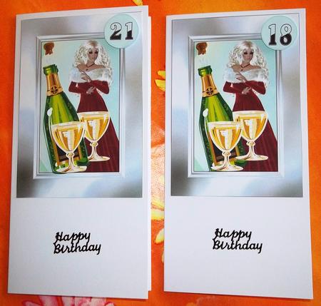 Celebration for Graduation 21st 18th Birthday or Other Special Occasion 2 Up Sheet by Andrea Maloney