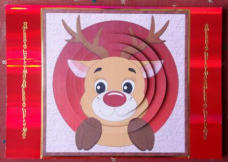 Rudolf Quick Card by Andrea Maloney