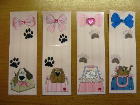 Doggie Bookmarks by Andrea Maloney