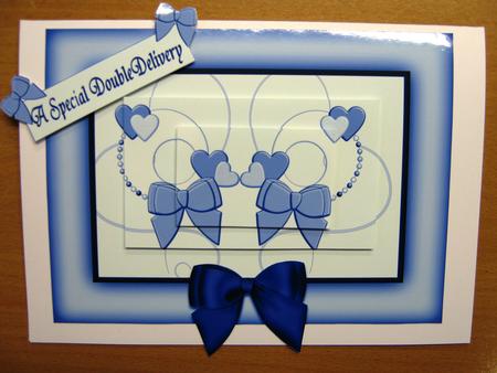 Blue Twins the Postman Said You Would Have to Sign Twice for This Delivery by Andrea Maloney