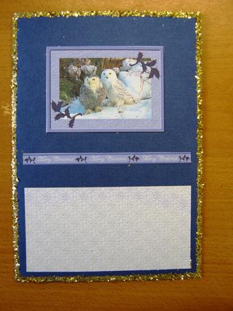 Christmas Owls by Andrea Maloney