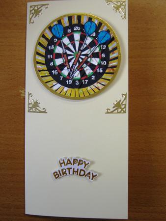 Dartboard Star by Andrea Maloney