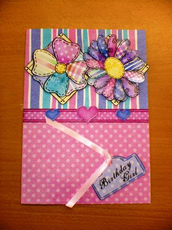 Patchwork Petals Kit with Step by Step Decoupage by Andrea Maloney
