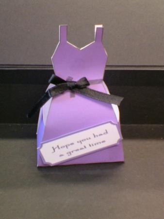 Lilac Shoe String Strap Dress 2 by Andrea Maloney