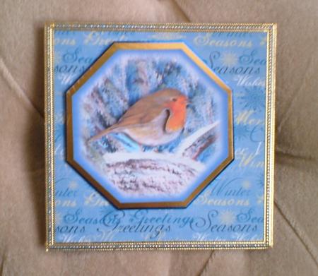 Christmas Robin Step by Step for Panel Trifold - Sheet 2 by Andrea Maloney