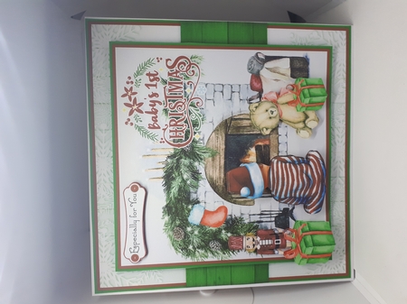 Babys First Christmas Mini Kit by Andrea McGill