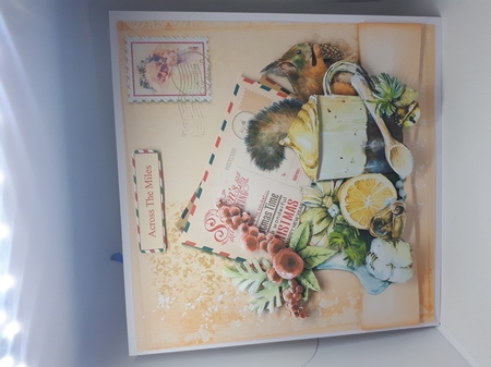 Christmas Postcard 4 by Andrea McGill