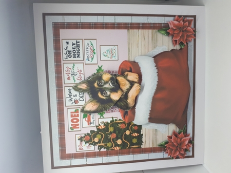 CHRISTMAS PUPPIES bumper kit 2 by Andrea McGill
