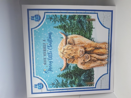 HIGHLAND CHRISTMAS mini kit by Andrea McGill