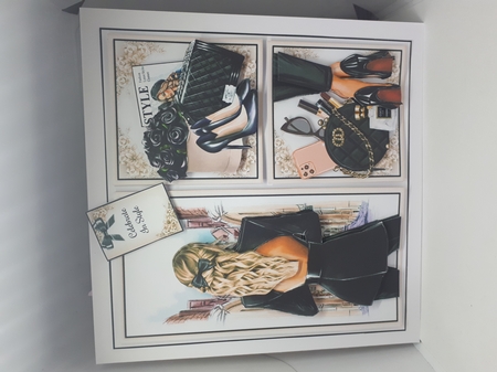 When In Doubt Wear Black Mini Page Kit  by Andrea McGill