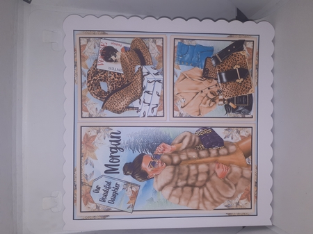 Winter Fashion Collage 03 Mini Page Kit by Andrea McGill