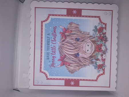 CHRISTMAS COW by Andrea McGill