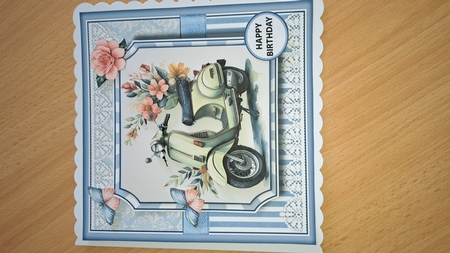 The Floral Vespa  by Andrea McGill