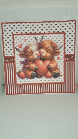 Valentines Cow 9 by Andrea McGill