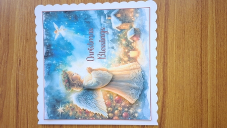 10 Christmas Angel backgrounds (png) kit by Andrea McGill