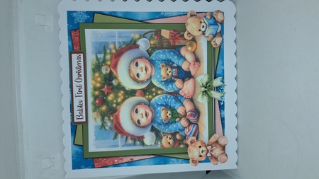 Baby twins first Christmas 2 by Andrea McGill