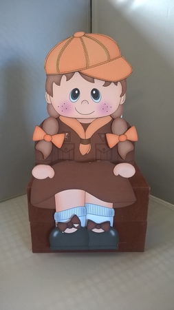 3D on the Shelf Card Kit - Brownie Kelly by Andrea McGill