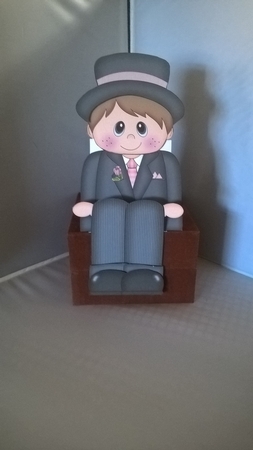 3D on the Shelf Card Kit - Luke the Bridegroom/prom Boy by Andrea McGill