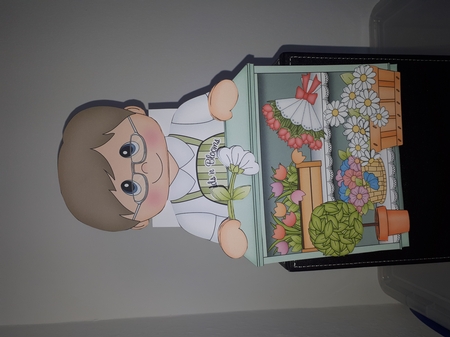 3D On the Shelf Card Kit - Little Buds n Blooms Florist Maurice by Andrea McGill