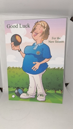 Lawn Bowls Lady 3 by Andrea McGill