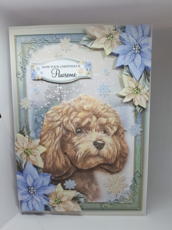 The Christmas Poodle by Andrea McGill