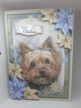 The Christmas Yorkshire Terrier by Andrea McGill