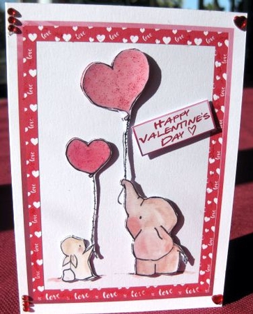 Valentine Balloons by Andrea Szabo