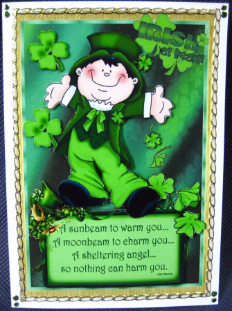 A Lovely Irish Blessing by Andrea Szabo