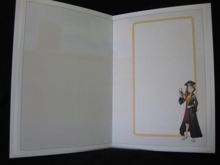Graduation Lady (brown Hair) Insert by Andrea Szabo