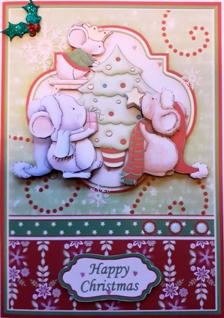 Reach for the Star Christmas Topper & Decoupage by Andy George