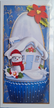 2 Christmas Cupcake Dl Toppers by Andy George