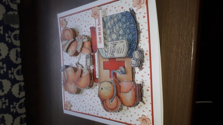 Get Well Soon Decoupage Mini Kit by Andy George