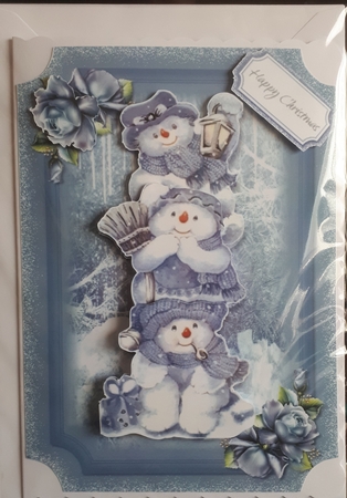 Snowman Pile by Andy George