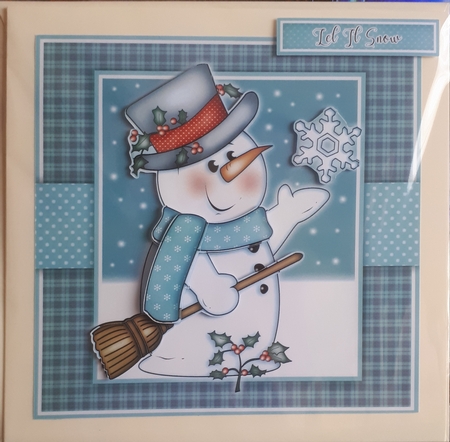 Chilly Snowman & Snowflake by Andy George