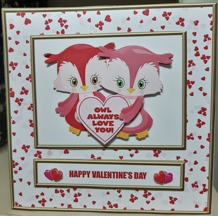 Owl Always Love You - Card #1 by Anette De Villiers