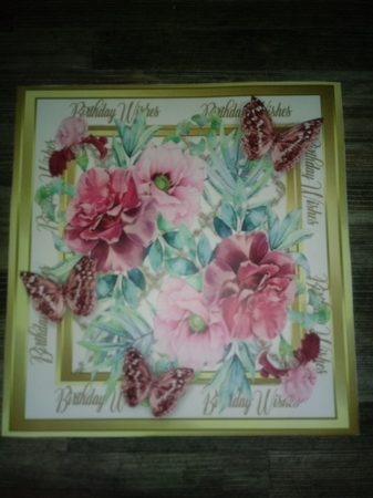 Pink Passion  and   Butterflies by Anette De Villiers