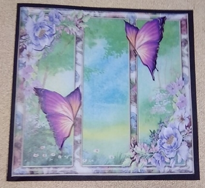 Butterflys in the Frame 1 by Anette De Villiers