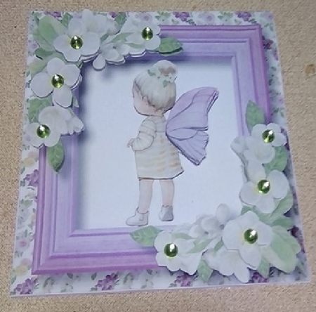 Little Fairy 3 8x8 by Anette De Villiers