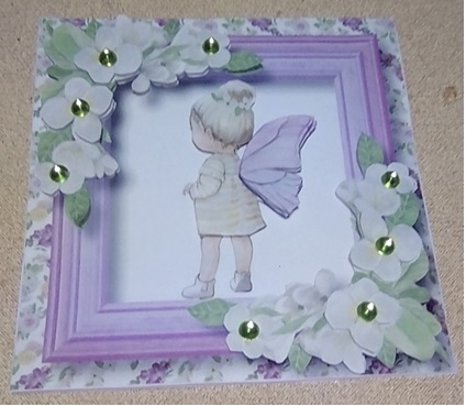 Little Fairy 3 8x8 by Anette De Villiers