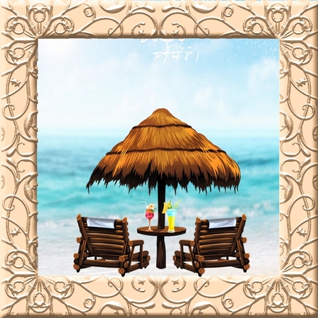 Tropical Cocktail, kit from Bella Caribena  by Anette De Villiers