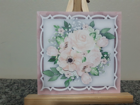 4, Card Fronts Beautiful Roses  by Anette De Villiers