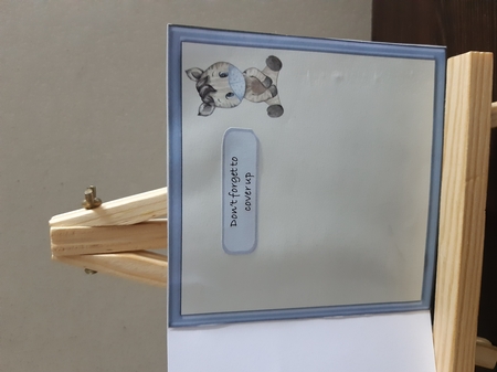4, Lovely Cover-up Animal Cards  by Anette De Villiers