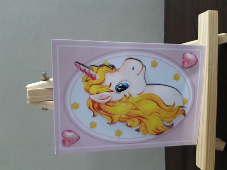 A5 Beautiful Princess Unicorn 1 by Anette De Villiers