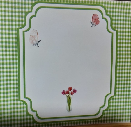 TULIPS IN PINK DECOUPAGE by Anette De Villiers