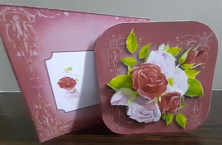 Sweet Rose - Multi Occasions Card by Anette De Villiers