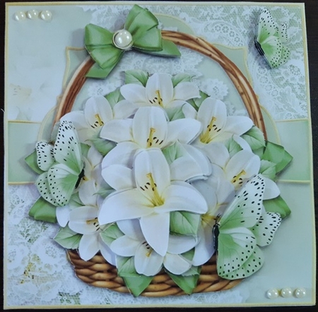 Flower Basket 15 by Anette De Villiers