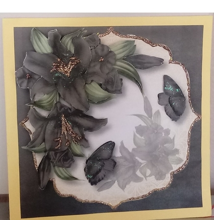 Lovely Lily - Charcoal by Anette De Villiers