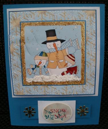 Christmas Wavey Stacker by Angela Blackmore